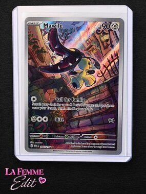 Pokemon Card Mawile 246/217 Illustration Rare IR